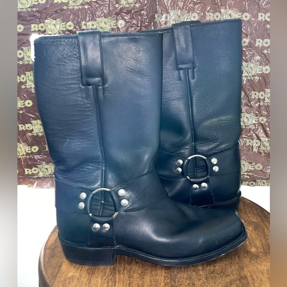 RODEO BRAVO Men's Biker Boot 134 Black Used - Picture 7 of 16